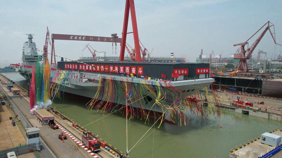 國產(chǎn)航母004