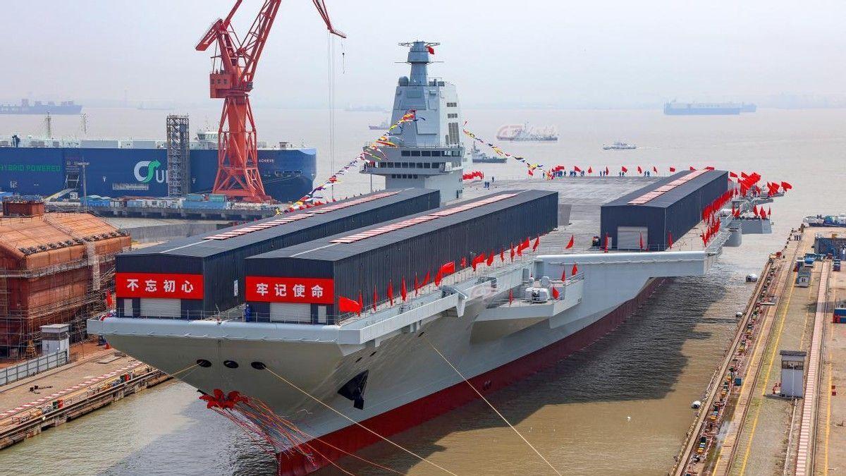 中國(guó)第四艘航母下水時(shí)間解析，中國(guó)第四艘航母下水時(shí)間揭秘