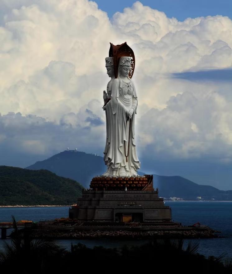 南海觀音，神秘與莊嚴(yán)的海洋圣地，南海觀音，神秘莊嚴(yán)的海洋圣地