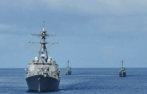 美軍艦闖入中國南海最新消息封海，局勢分析及對策探討，南海局勢緊張升級，美軍艦闖入與封海動態(tài)分析及對策探討