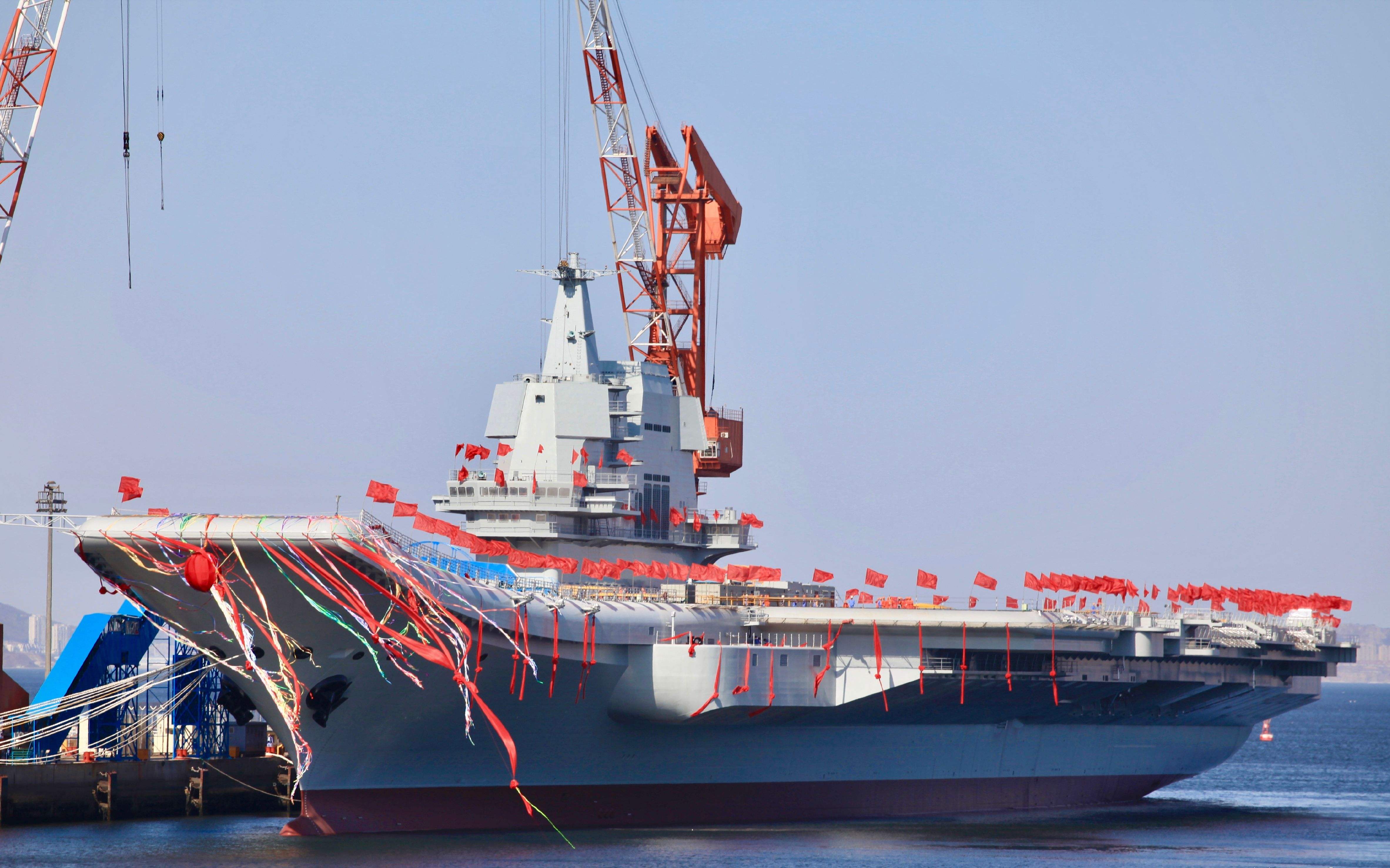 中國(guó)第四艘航母開建，揭示未來(lái)海上力量的嶄新篇章，中國(guó)第四艘航母開建，開啟海上力量嶄新篇章