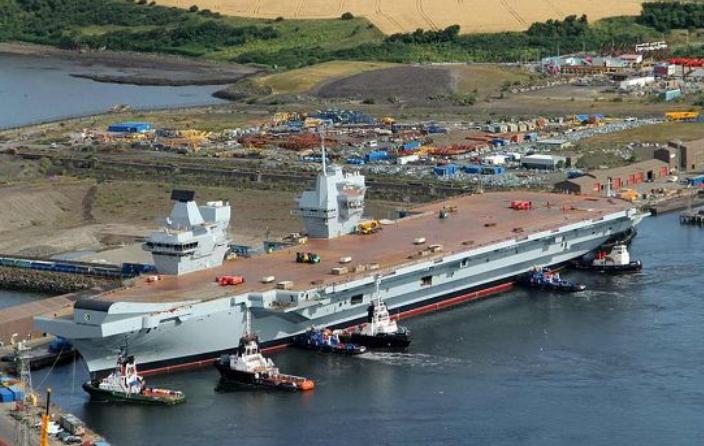 伊麗莎白女王號(hào)航母，英國(guó)皇家海軍的新時(shí)代驕傲，英國(guó)皇家海軍新時(shí)代驕傲，伊麗莎白女王號(hào)航母