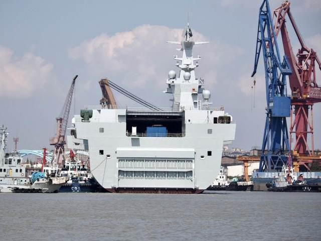 中國海軍075型兩棲攻擊艦尺寸參數(shù)詳解，中國海軍075型兩棲攻擊艦尺寸參數(shù)全面解析