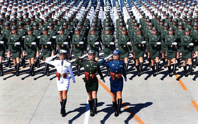 中國女兵儀仗隊(duì)，榮耀與力量的象征，中國女兵儀仗隊(duì)，榮耀與力量的璀璨象征