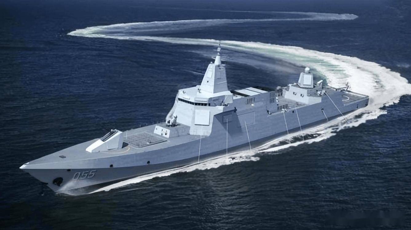 關(guān)于中國(guó)海軍的055型驅(qū)逐艦，共有多少艘？，中國(guó)海軍055型驅(qū)逐艦數(shù)量揭秘，究竟有多少艘？