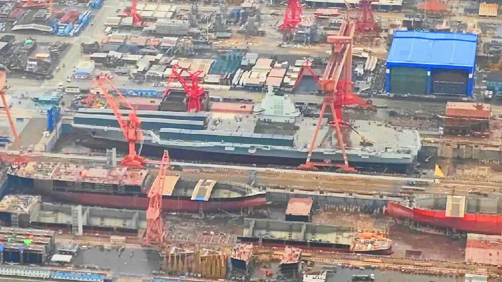 中國航母003下水時間，全面解讀與期待，中國航母003下水時間解讀與期待，全面揭示最新進展及未來展望