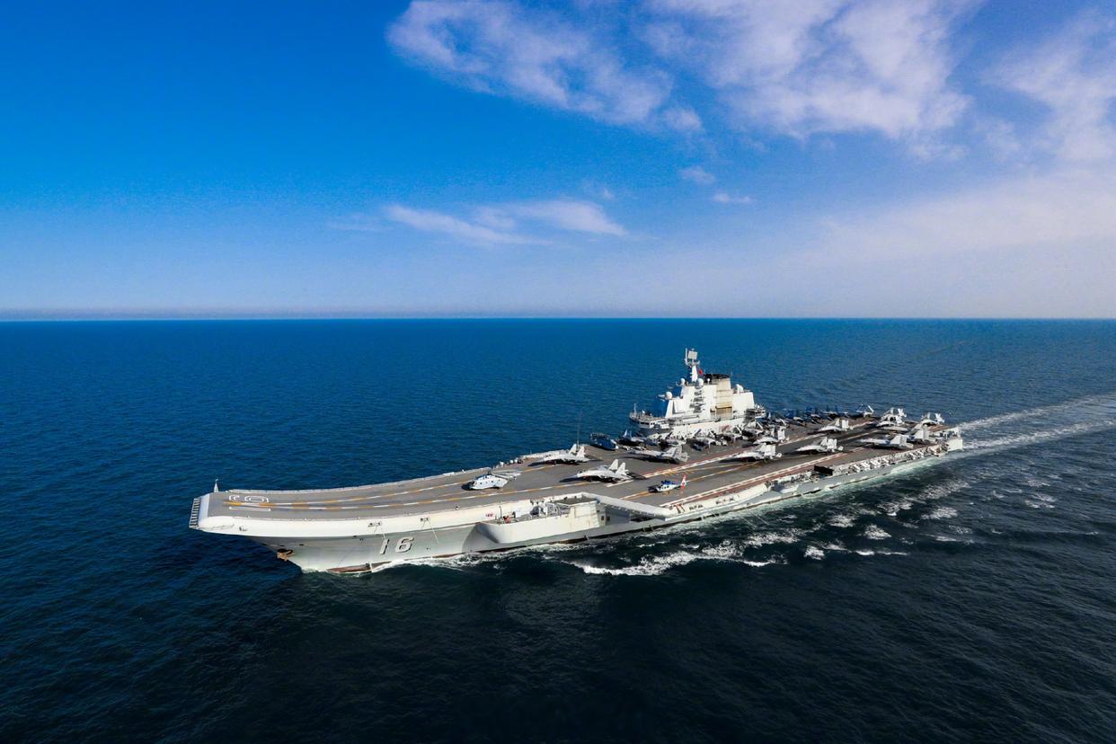 遼寧號(hào)航空母艦圖片，展示中國海軍力量的壯麗畫卷，遼寧號(hào)航空母艦圖片，中國海軍力量的壯麗畫卷展示