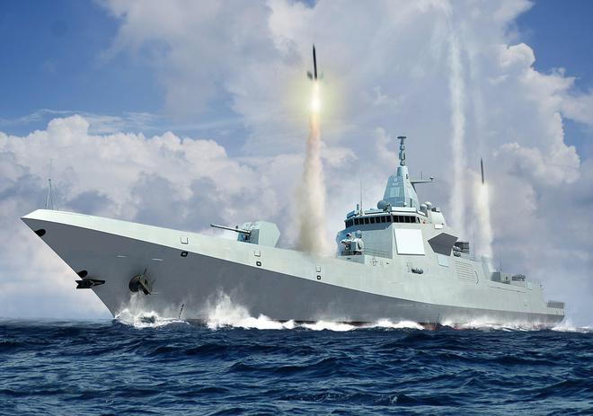 中國下一代重型驅(qū)逐艦，未來海防的堅實支柱，中國下一代重型驅(qū)逐艦，未來海防的堅實后盾